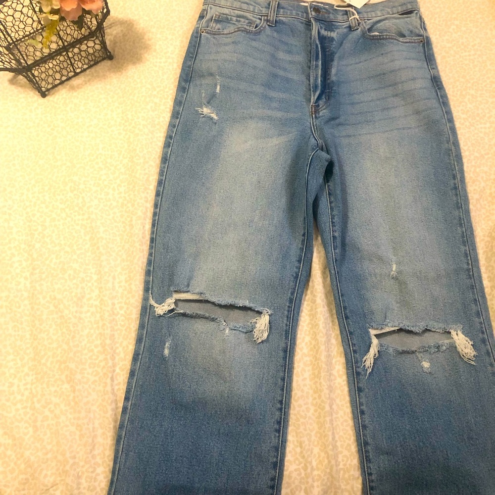 Super high rise dad Jean